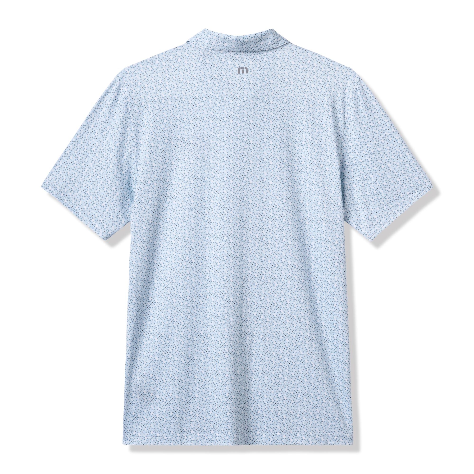 Polo homme TravisMathew blanc/bleu Penn State Nittany Lions College Bound en mélange de trois matières