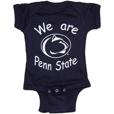Penn State Nittany Lions Little King Newborn & Infant Start 'Em Young Bodysuit - Navy