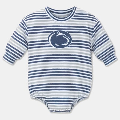 Penn State Nittany Lions ZooZatz Newborn & Infant Cozy Fleece Bodysuit - Navy
