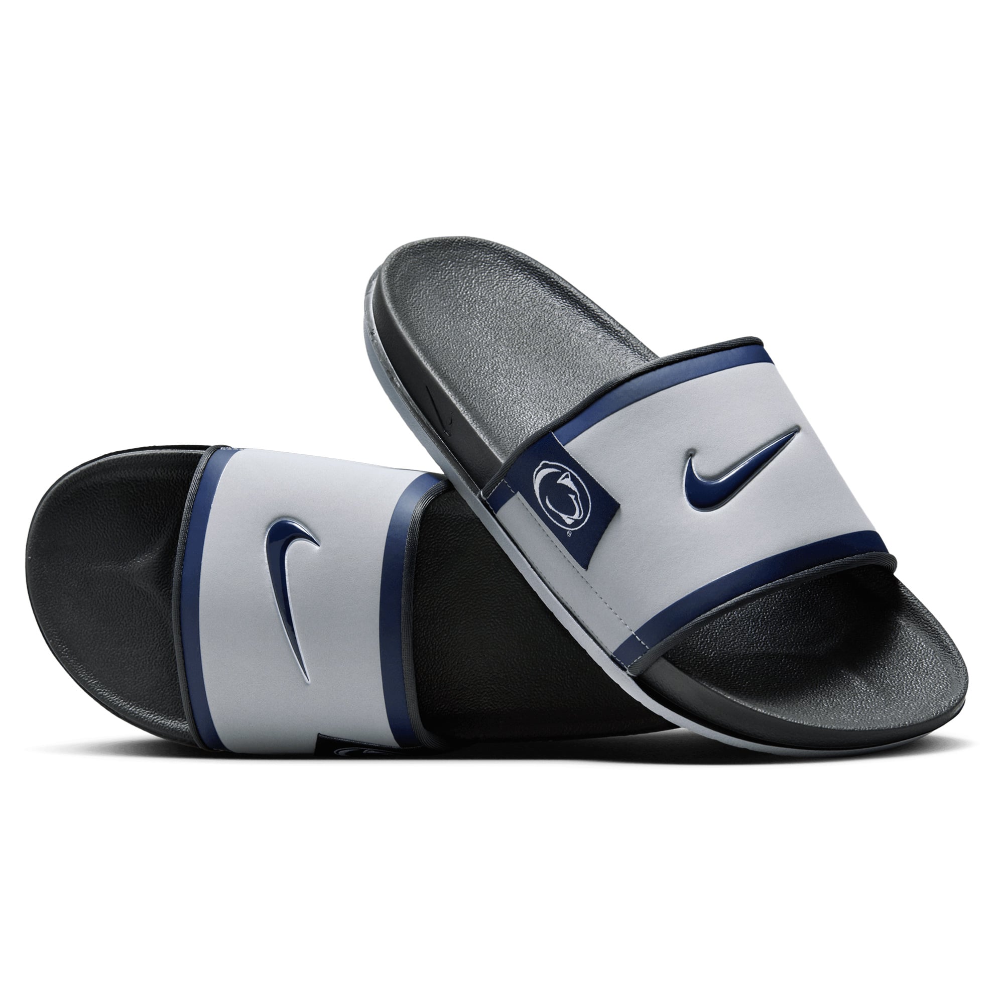 Nike Penn State Nittany Lions 2024 Off-Court Slide Sandals display picture 1