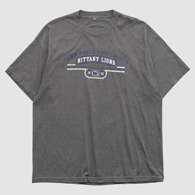 Penn State Nittany Lions 2000s T-shirt - Dark Heather Gray - XL by Fanatics Real Vintage