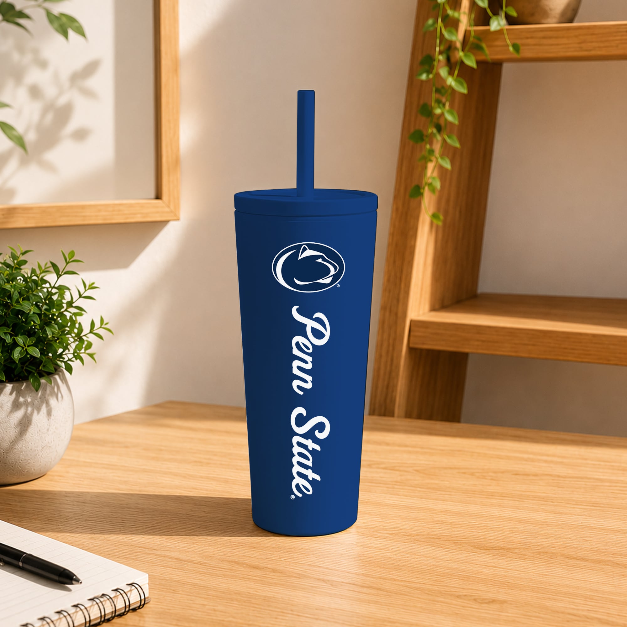 Penn State Nittany Lions 24oz. No Spill Straw Tumbler