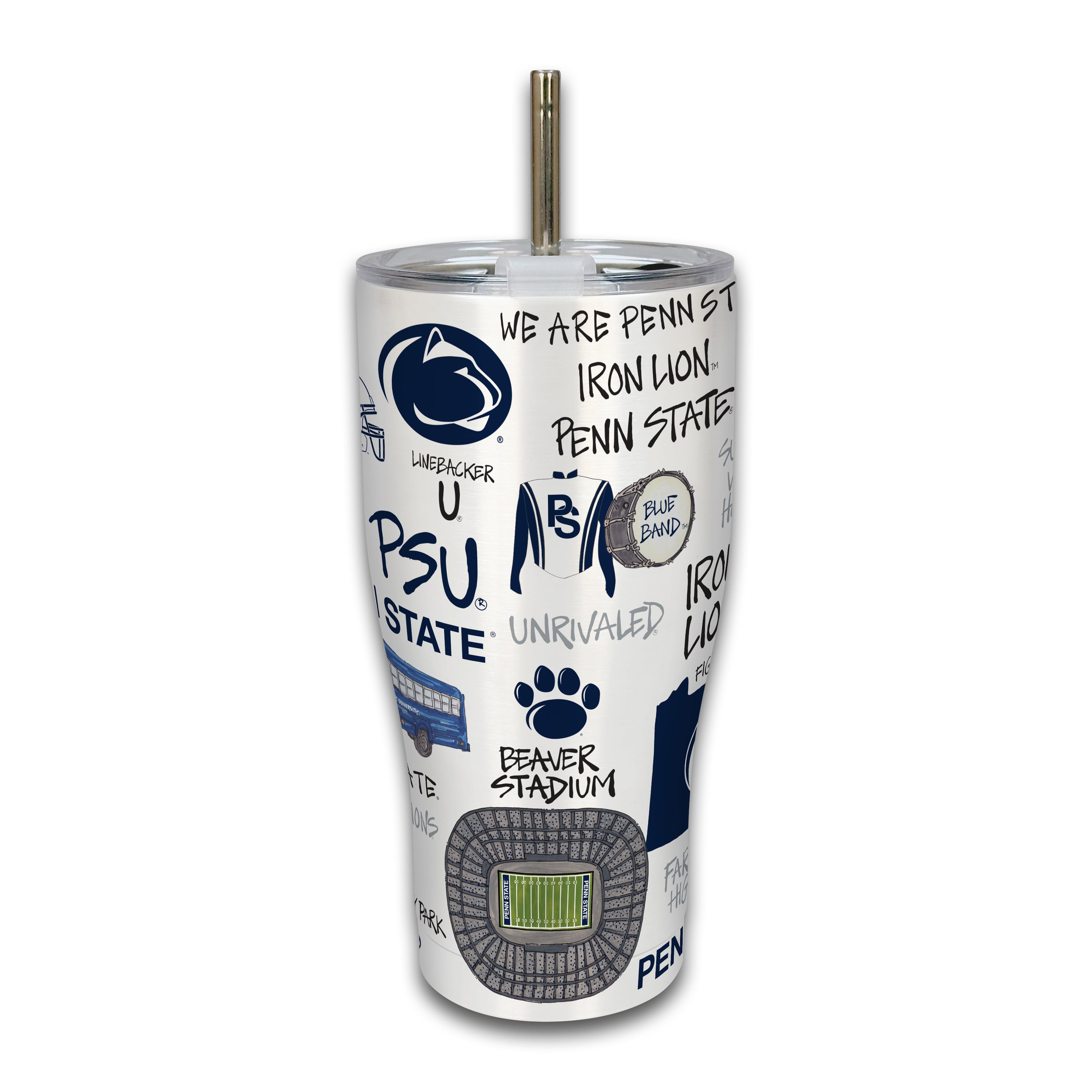 Penn State Nittany Lions 30oz. Icon Metal Tumbler