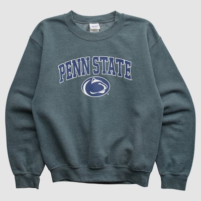 Penn State Nittany Lions Gildan 2000s Pullover Sweatshirt - Gray - XS by Fanatics Real Vintage