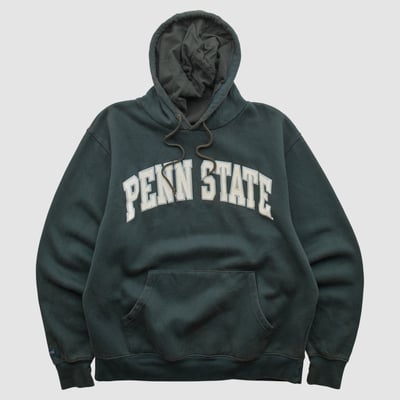Penn State Nittany Lions Jansport 2000s Hooded Pullover Sweatshirt - Black - L by Fanatics Real Vintage