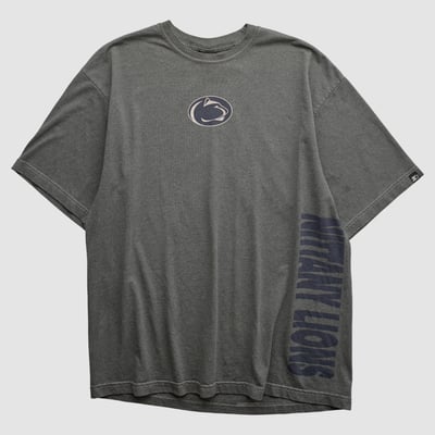 Penn State Nittany Lions Starter 2000s T-shirt - Dark Heather Gray - L by Fanatics Real Vintage