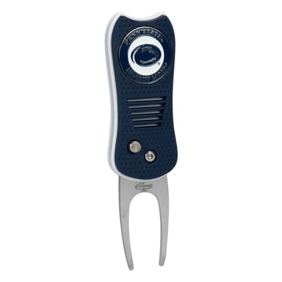 Penn State Nittany Lions Switchblade Divot Tool With Magnetic Ball Marker
