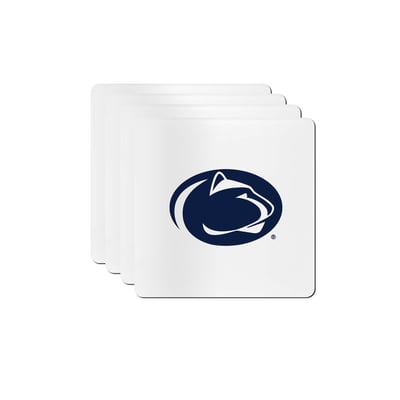 Penn State Nittany Lions The Memory Company Square Ceramic Coaster Set