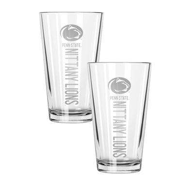 Penn State Nittany Lions The Memory Company Two-Piece 16oz. Pinnacle Pint Glass Set