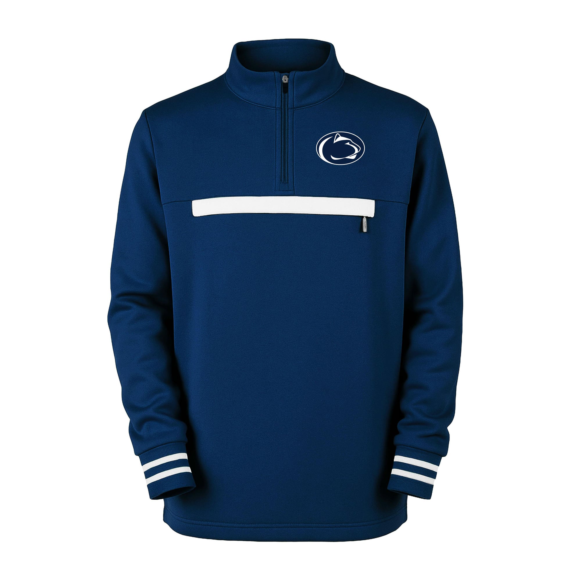 Toddler Garb Navy Penn State Nittany Lions Atlas Quarter-Zip Tri-Blend Pullover