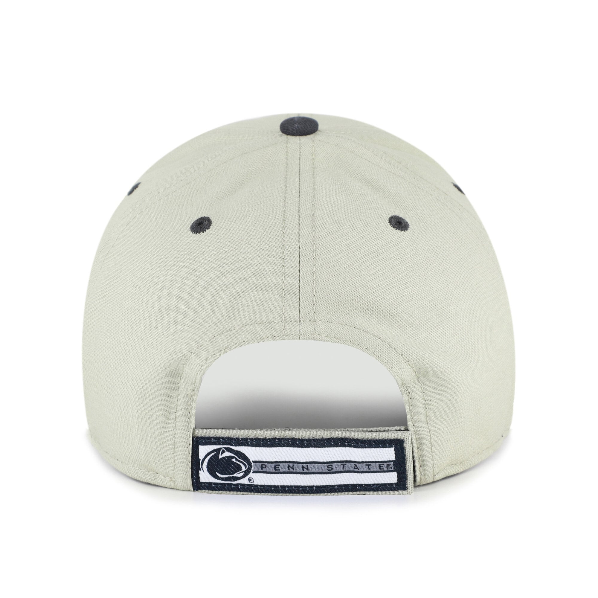 Casquette unisexe ajustable Penn State Nittany Lions '47 grise/noire avec inscription MVP en demi-bloc