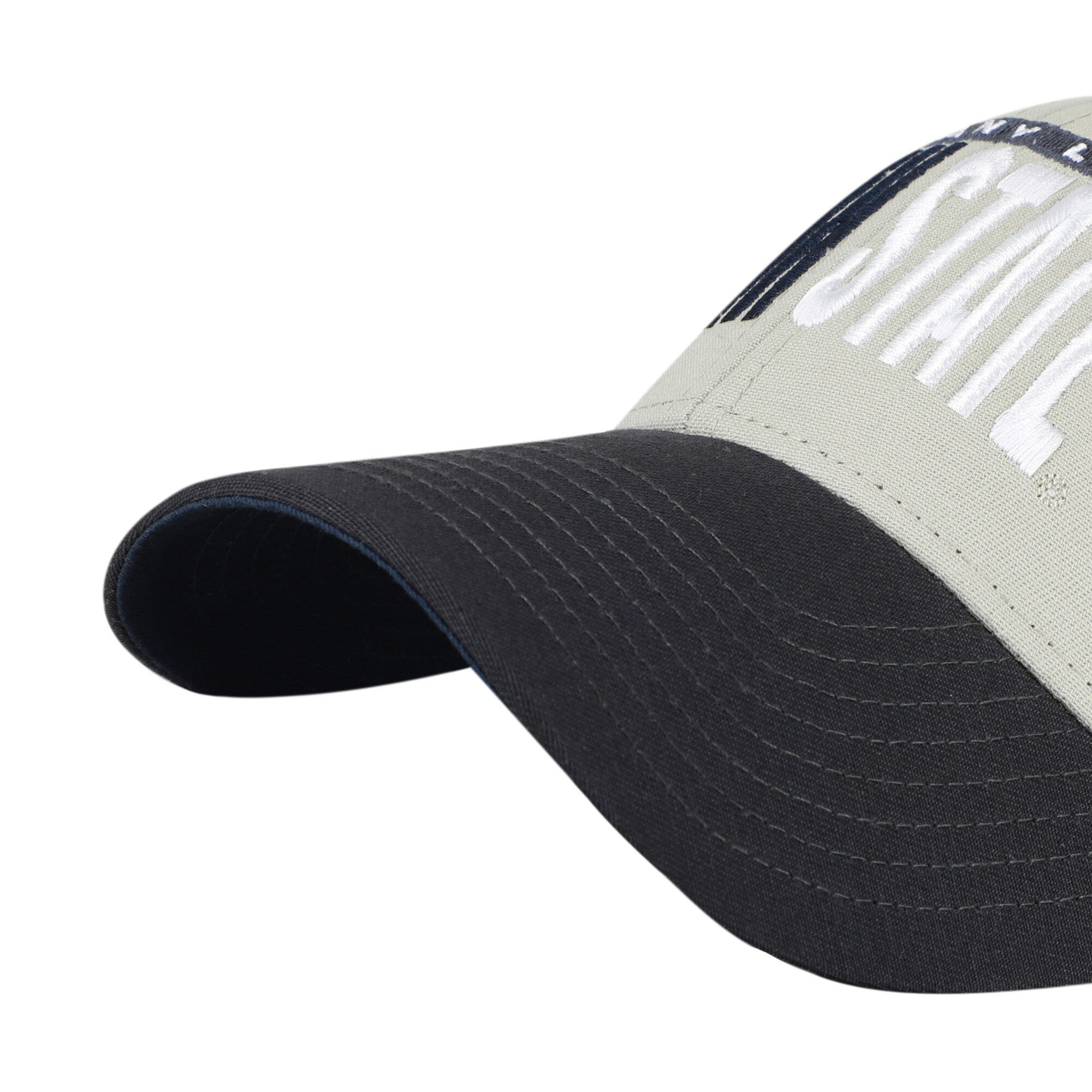 Casquette unisexe ajustable Penn State Nittany Lions '47 grise/noire avec inscription MVP en demi-bloc