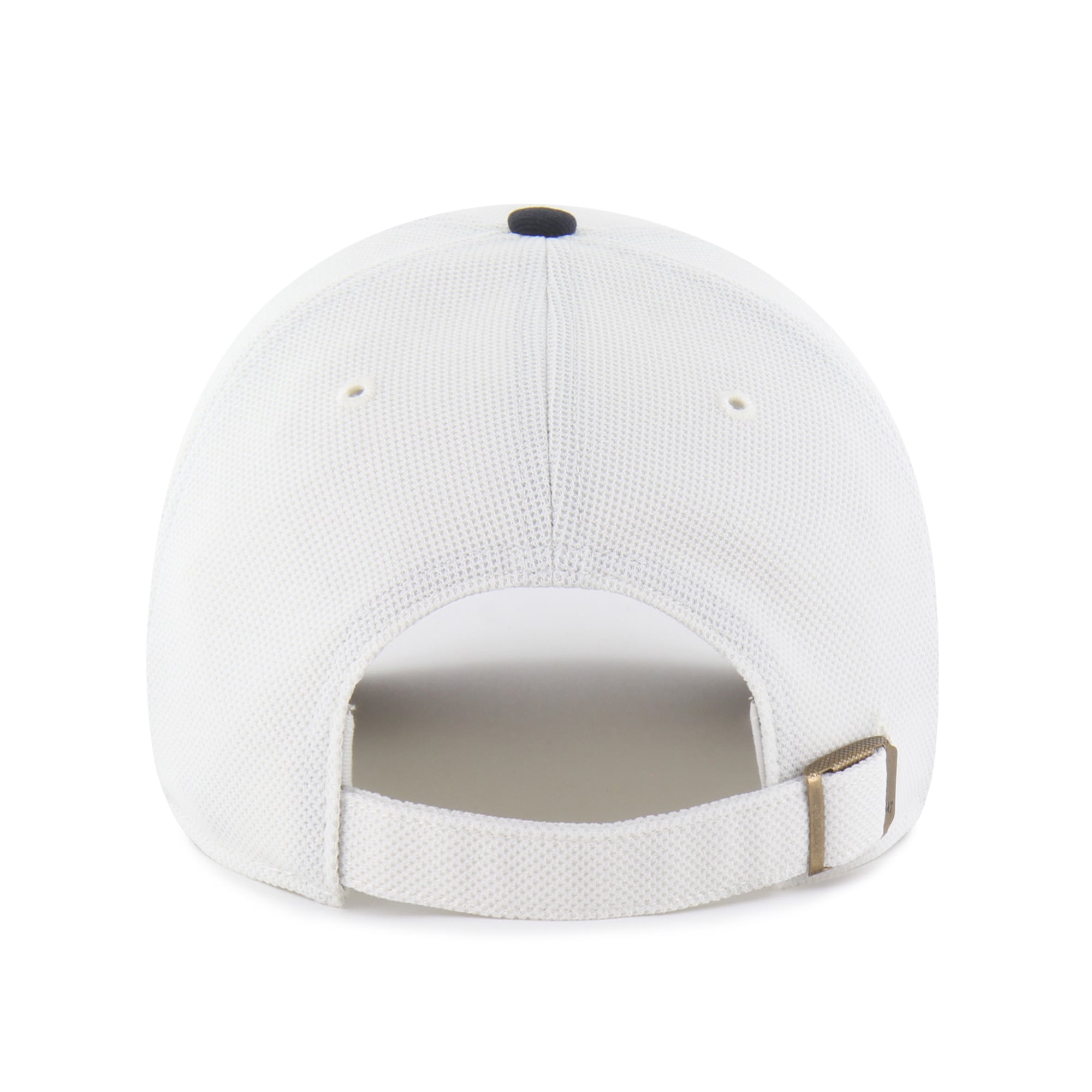 Unisex '47 White/Navy Penn State Nittany Lions Pique Patch Clean Up Adjustable Hat