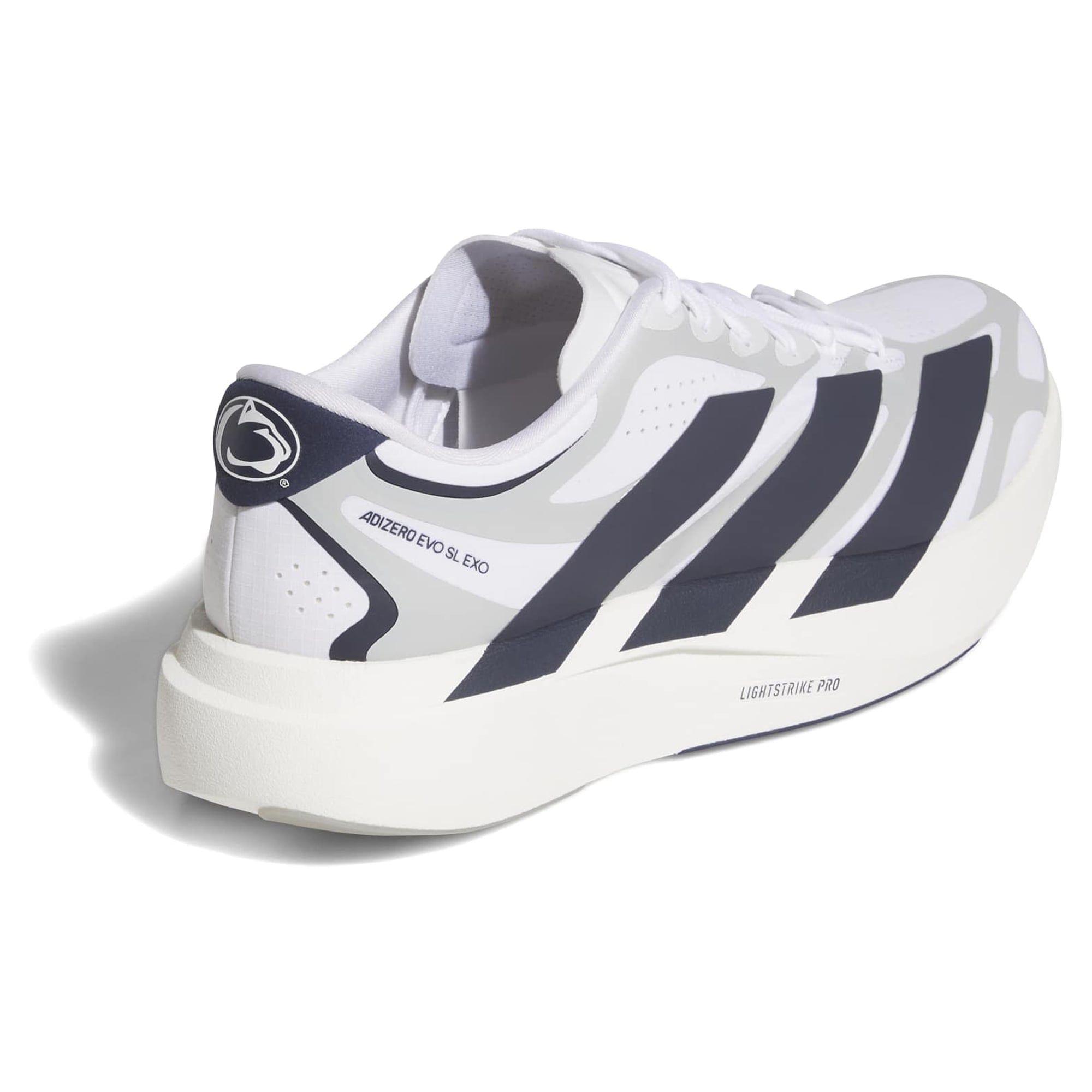Unisex adidas White Penn State Nittany Lions Adizero EVO SL EXO Sneakers