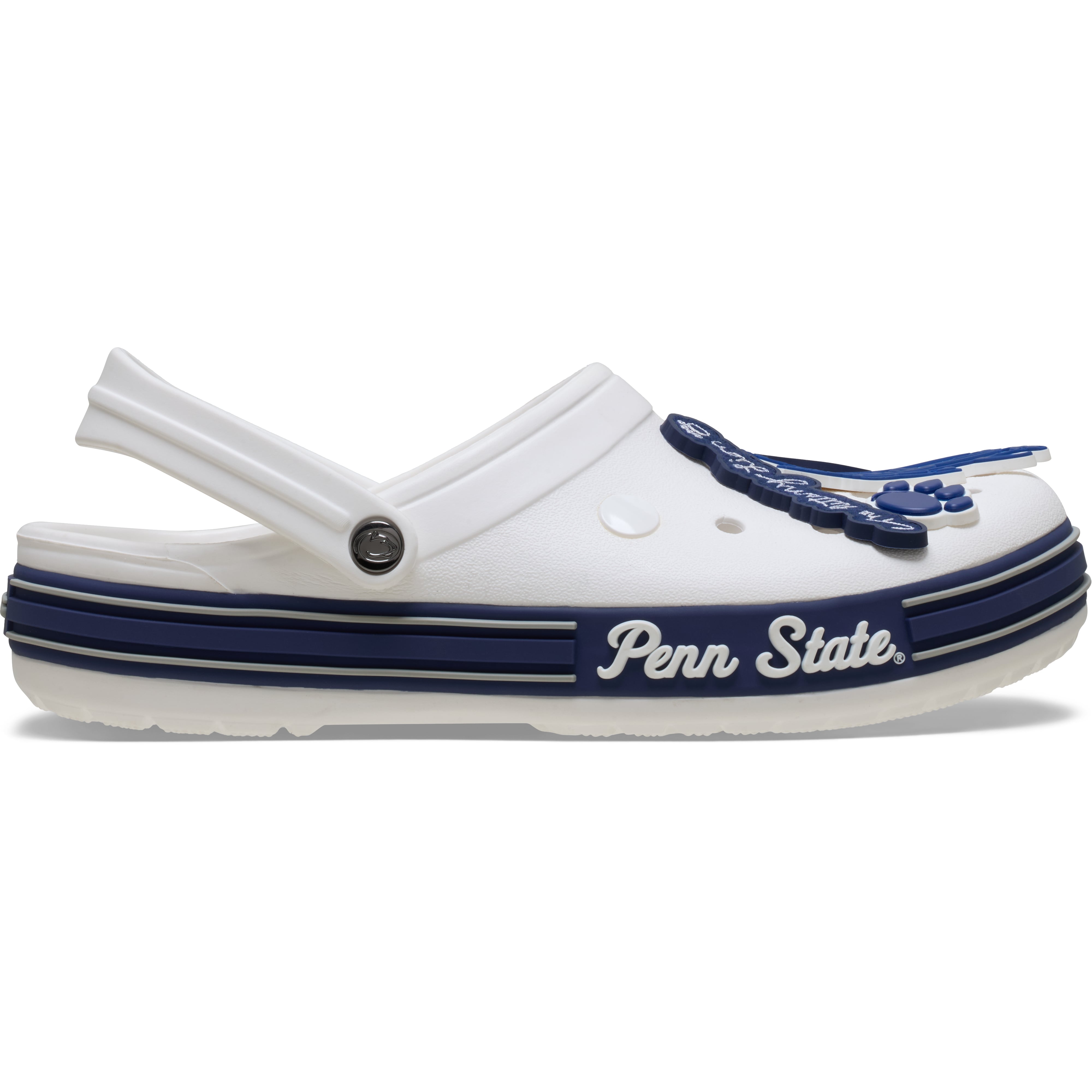 Unisex Crocs  White Penn State Nittany Lions Classic Clog