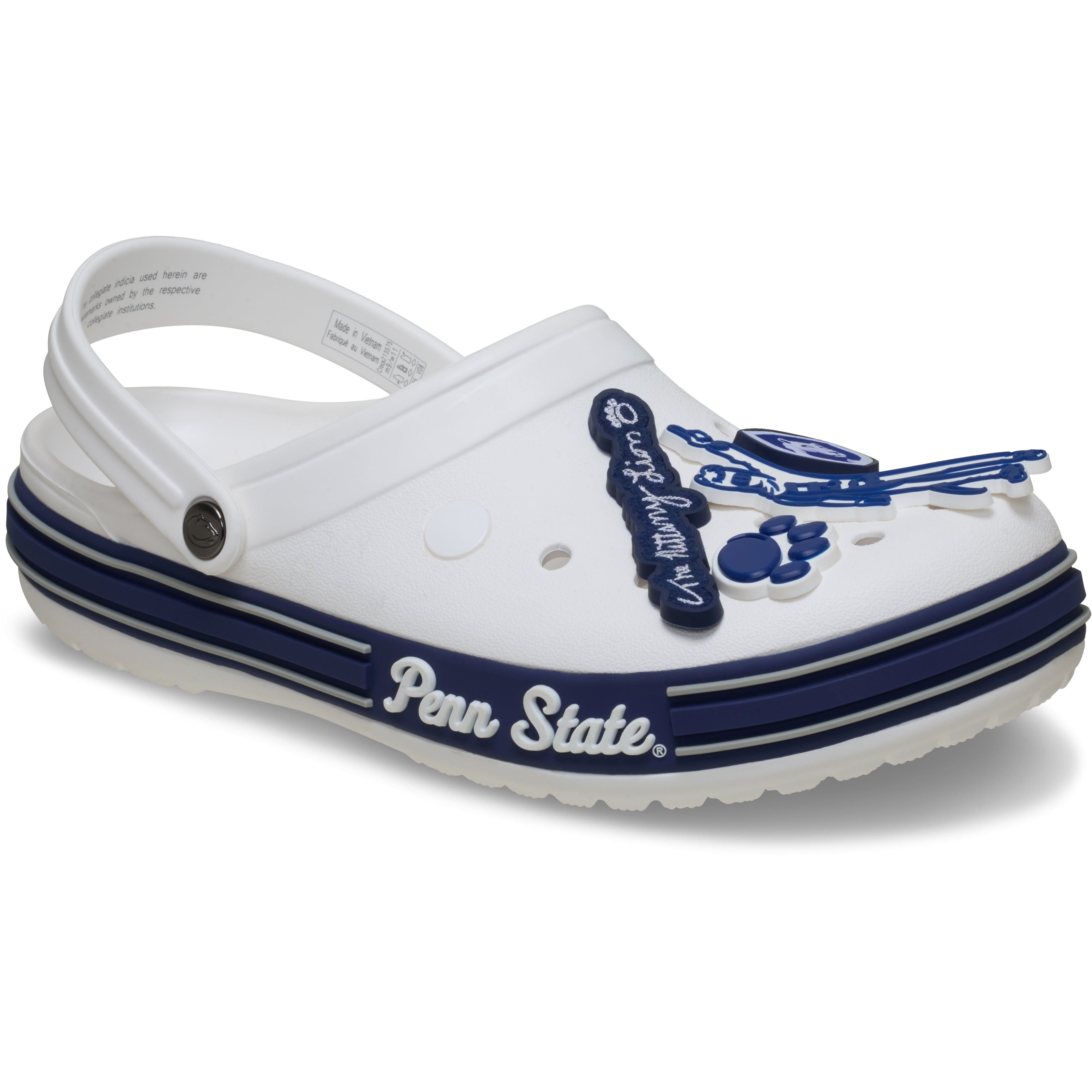 Unisex Crocs  White Penn State Nittany Lions Classic Clog