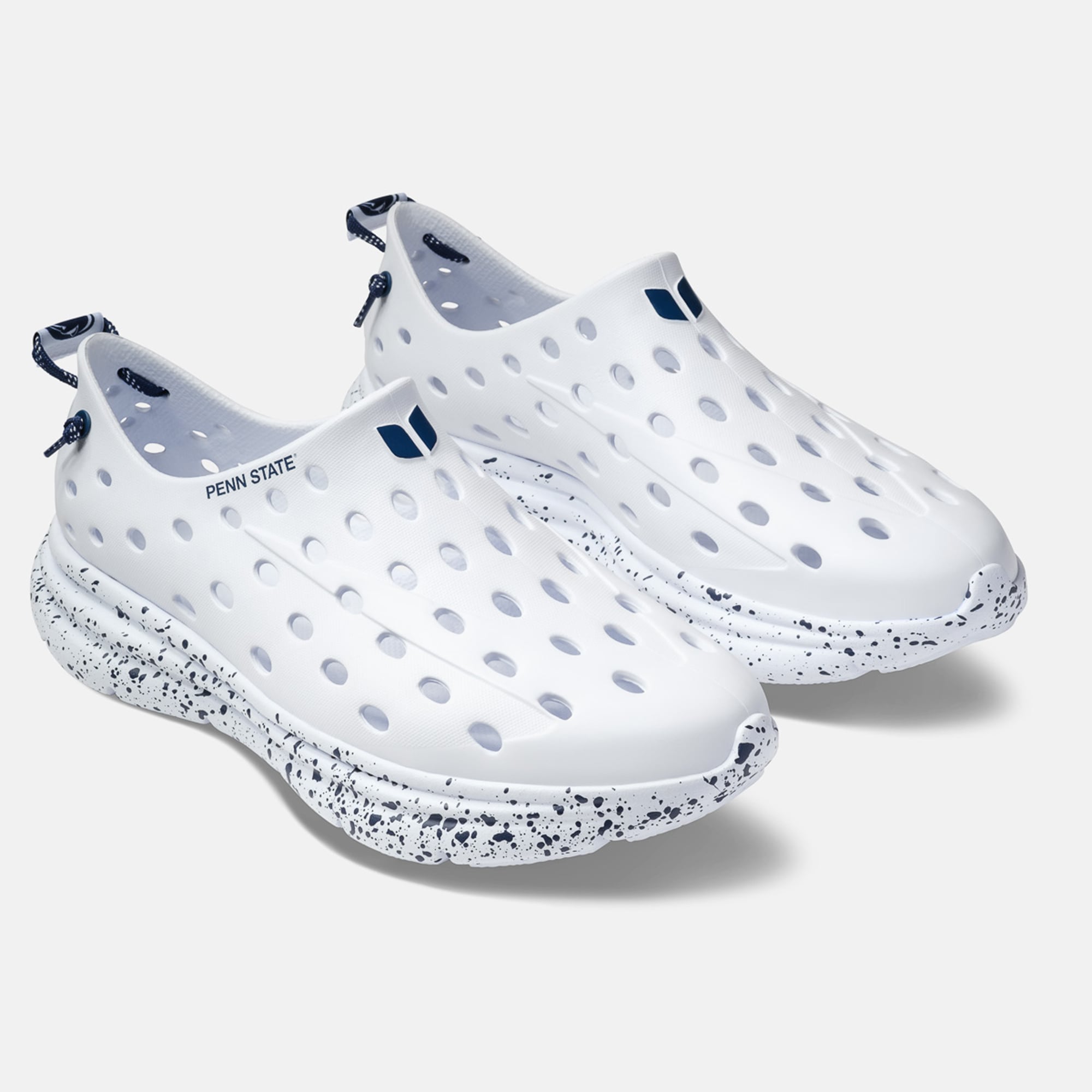 Chaussures unisexes Kane Footwear blanches à pois Penn State Nittany Lions