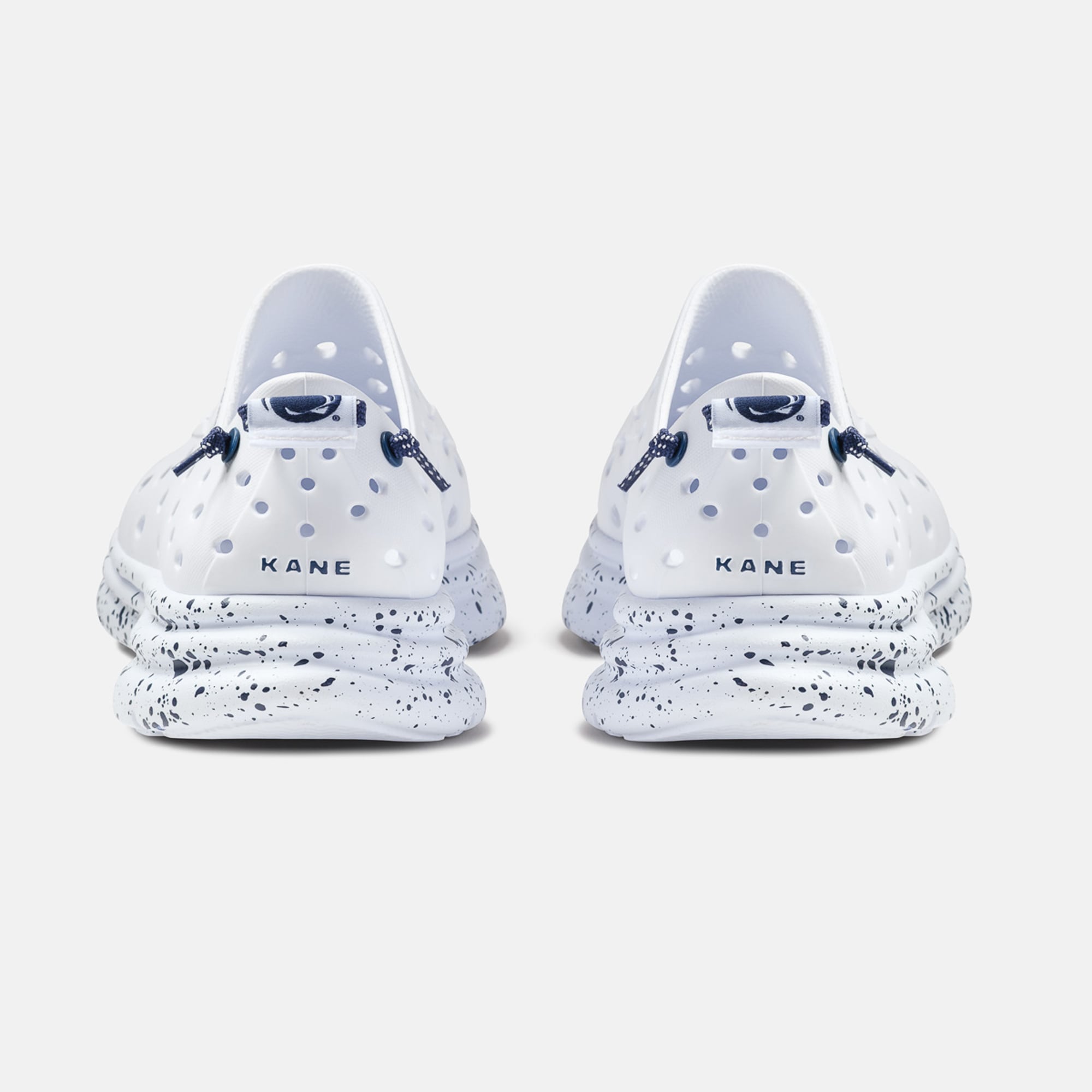 Chaussures unisexes Kane Footwear blanches à pois Penn State Nittany Lions