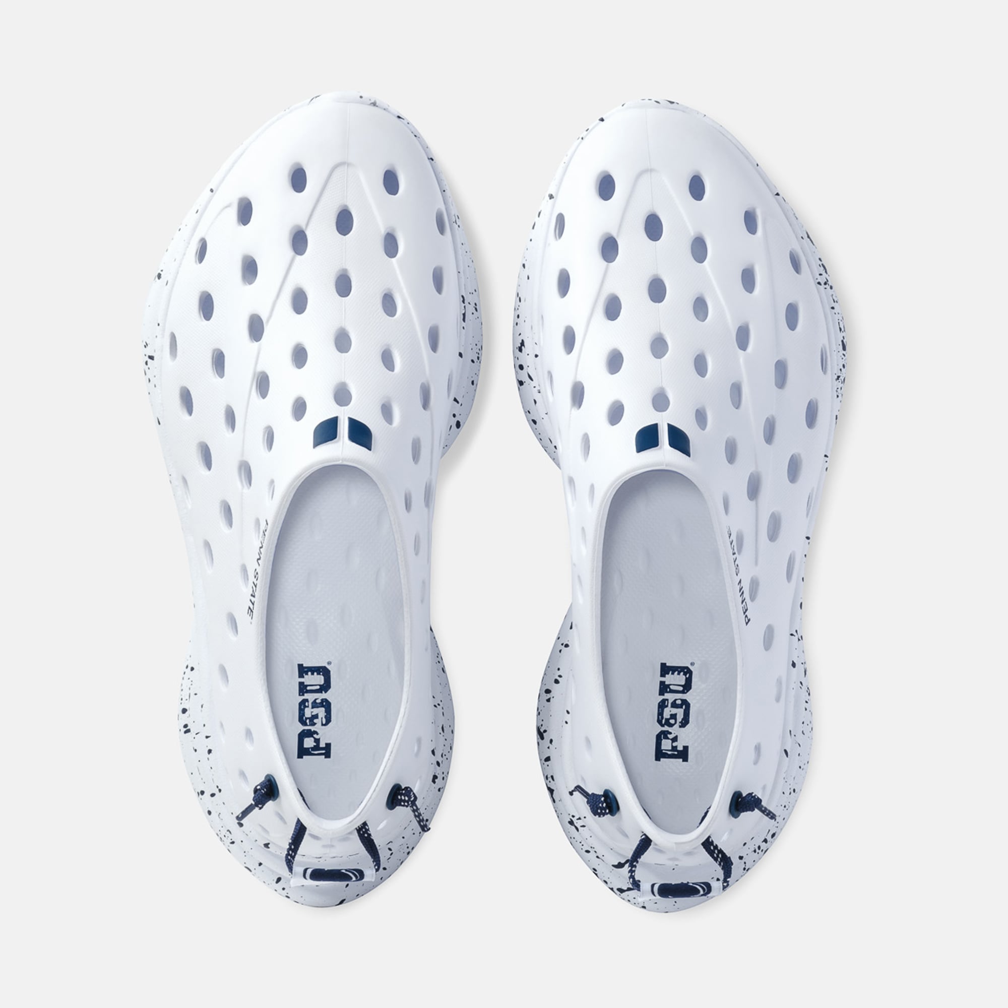 Chaussures unisexes Kane Footwear blanches à pois Penn State Nittany Lions