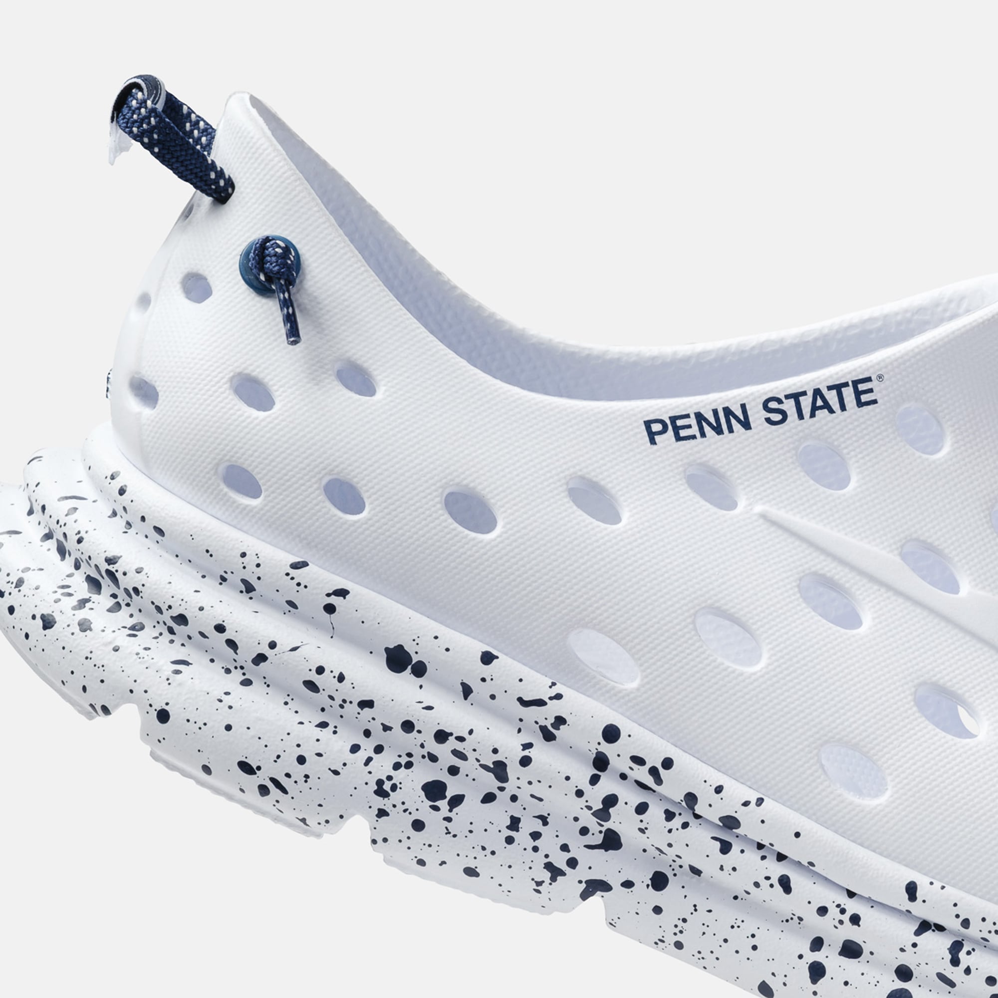 Chaussures unisexes Kane Footwear blanches à pois Penn State Nittany Lions