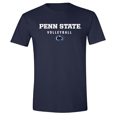 Penn State Nittany Lions Unisex NIL Pick-A-Player Women's Volleyball Shirsey T-Shirt - Navy