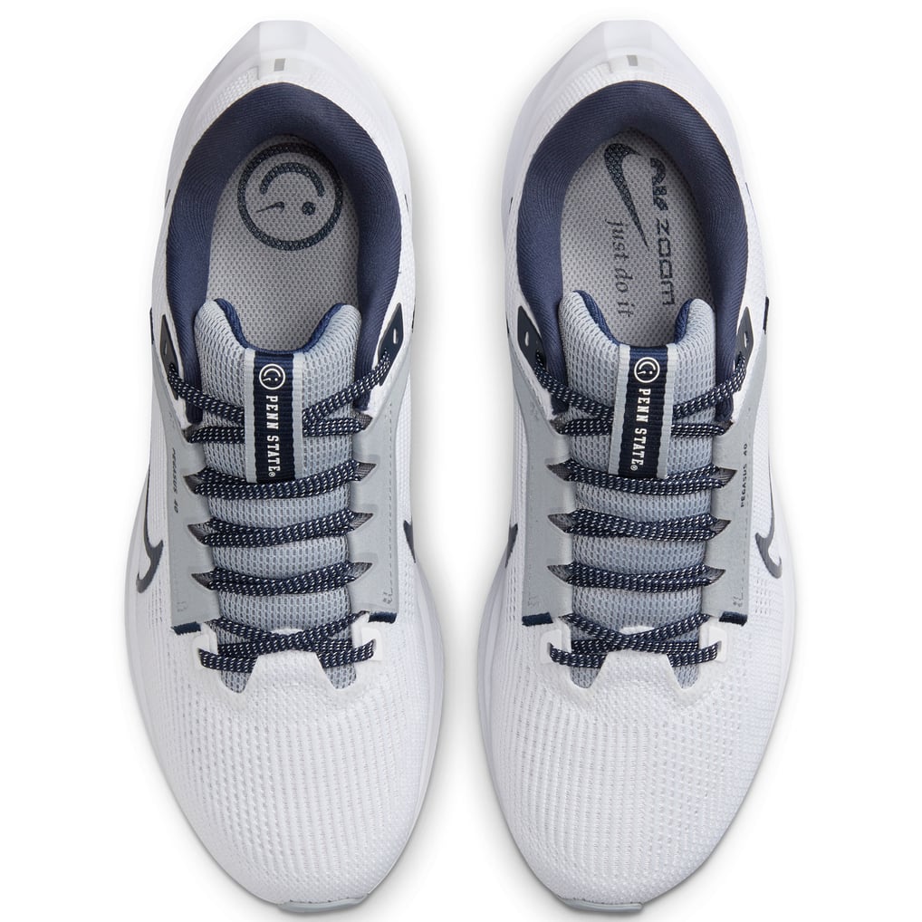 Unisex Nike White Penn State Nittany Lions Zoom Pegasus 40  display picture 2