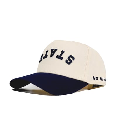 Penn State Nittany Lions No Rivals Unisex Upside Down Classic Colors Adjustable Hat - Natural/Navy