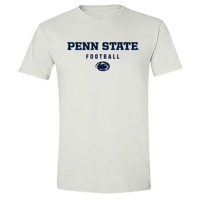 Penn State Nittany Lions Unisex NIL Pick-A-Player Football Shirsey T-Shirt - White