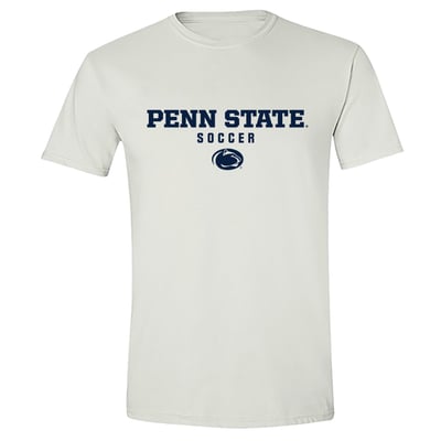 Penn State Nittany Lions Unisex NIL Pick-A-Player Men's Soccer Shirsey T-Shirt - White