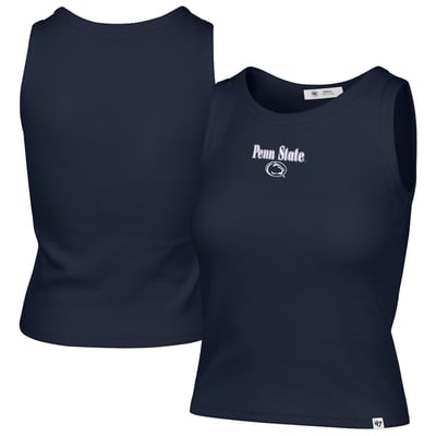 Penn State Nittany Lions '47 Women's Straight Cut Baby Rib Tank Top - Navy