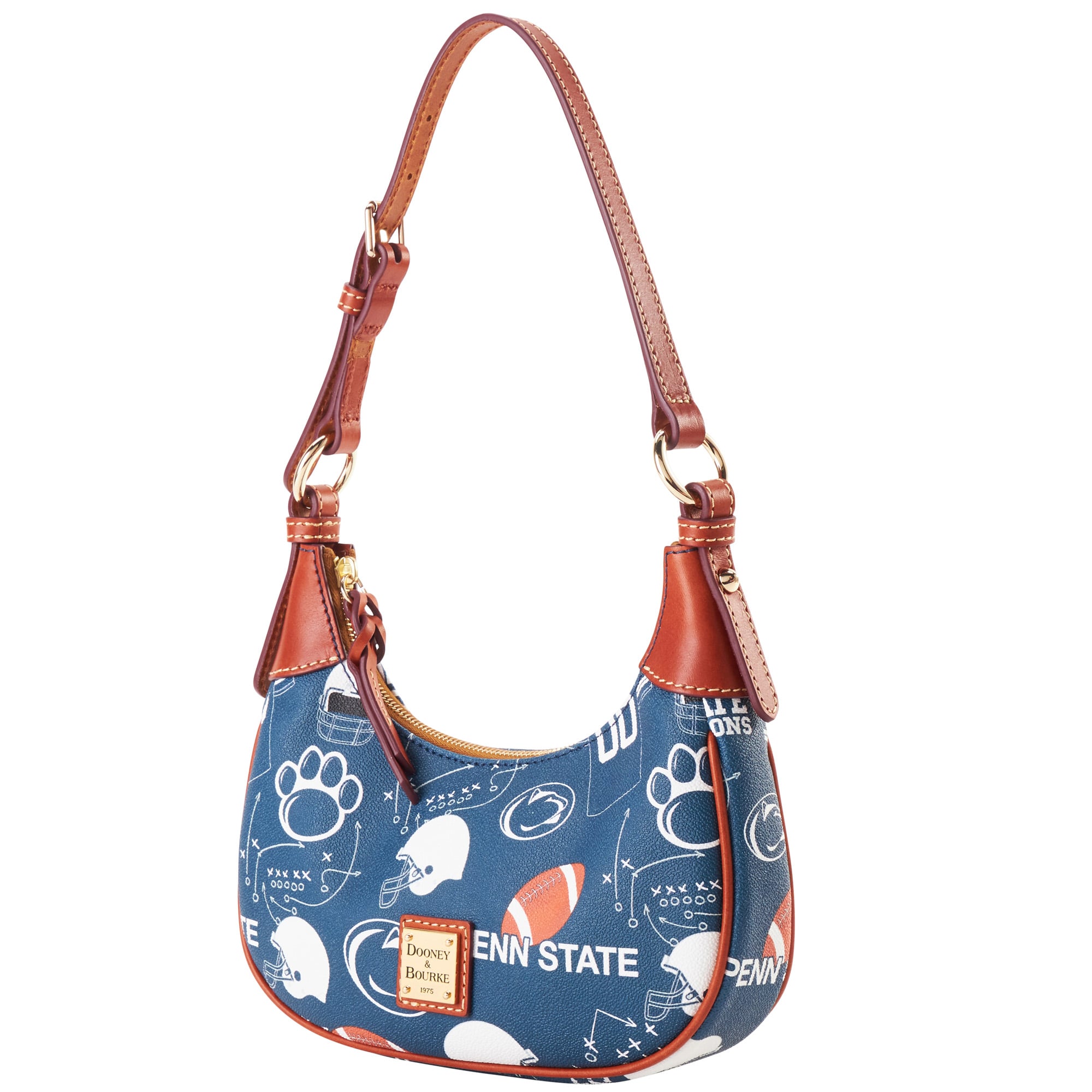 Sac à bandoulière souple Dooney & Bourke Penn State Nittany Lions pour femme