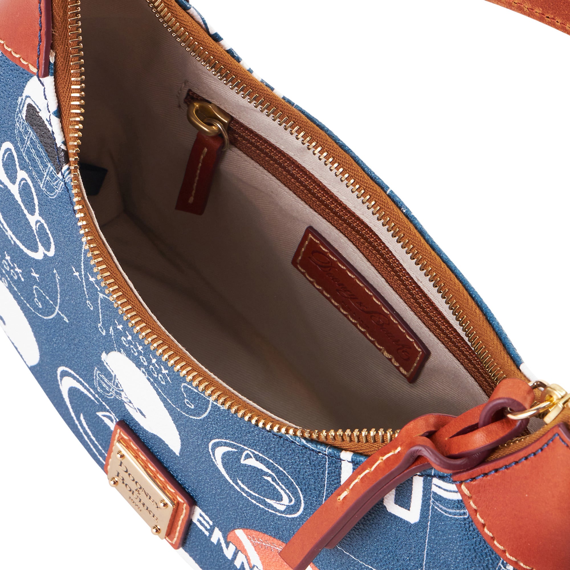 Sac à bandoulière souple Dooney & Bourke Penn State Nittany Lions pour femme
