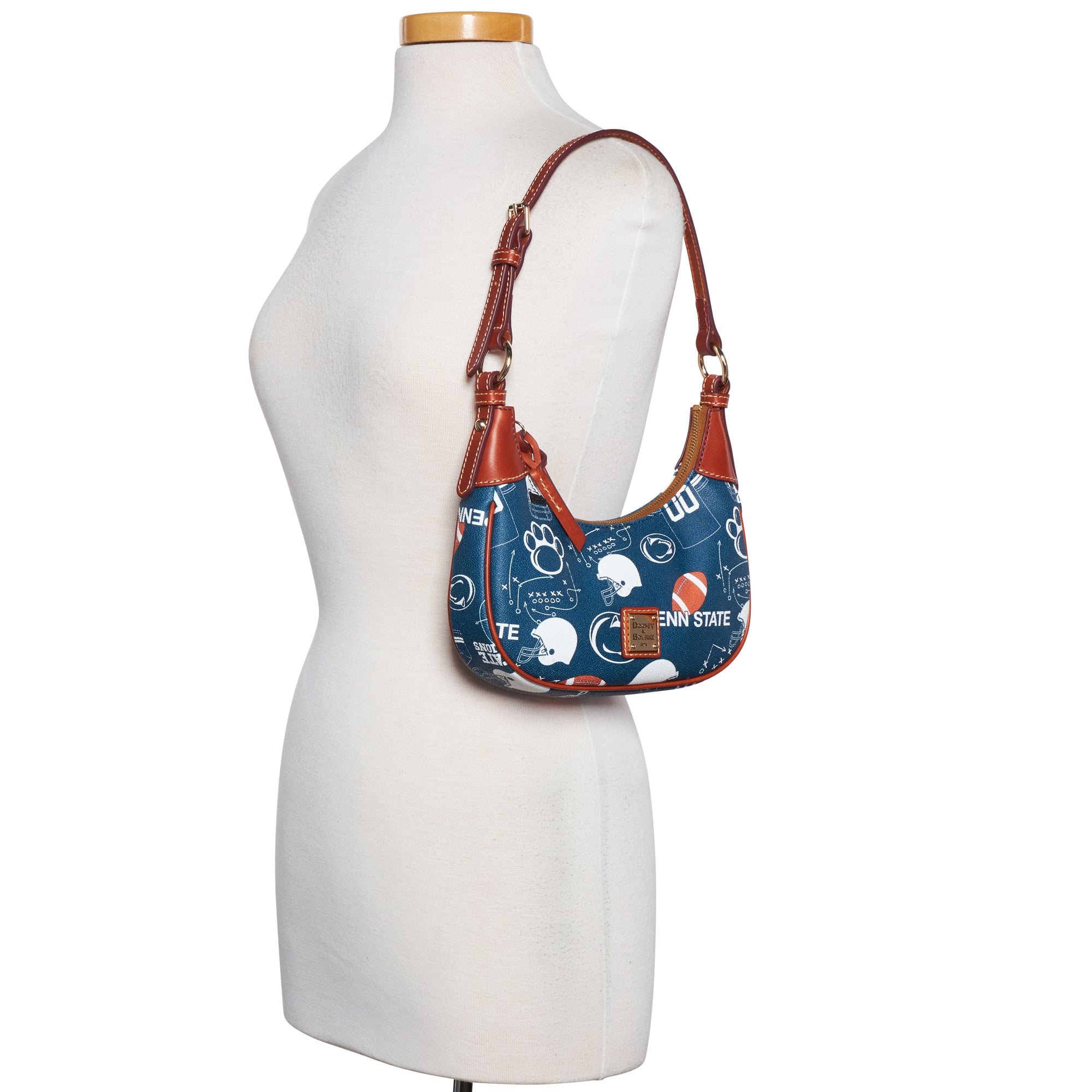 Sac à bandoulière souple Dooney & Bourke Penn State Nittany Lions pour femme