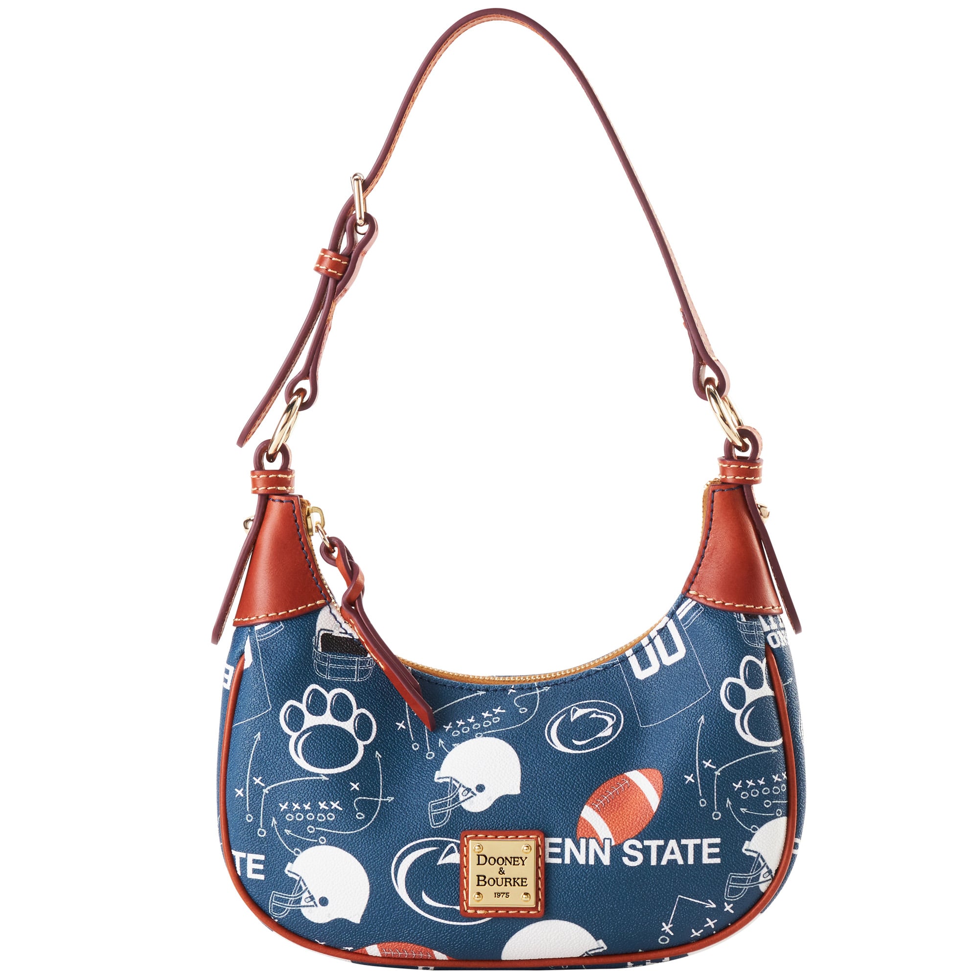 Sac à bandoulière souple Dooney & Bourke Penn State Nittany Lions pour femme