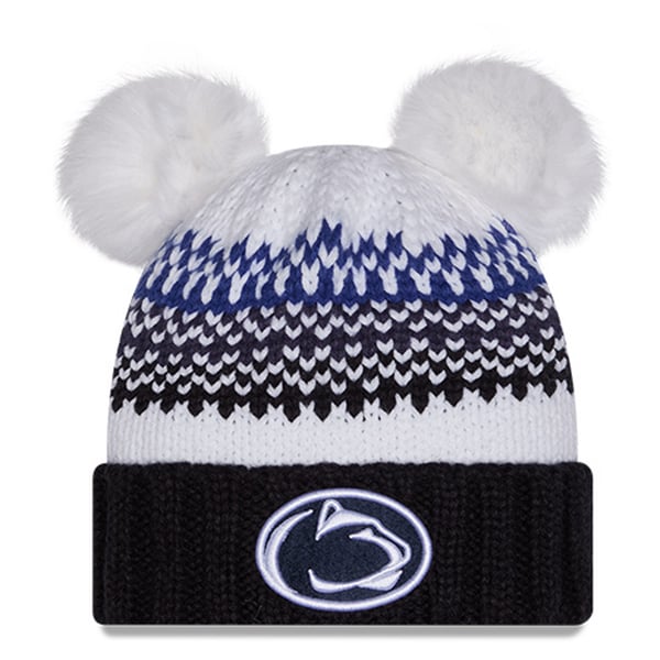 \'47 Women\'s Penn State Nittany Lions Navy Emma Cuffed Knit Pom Beanie NWOT 47 Women main image 3
