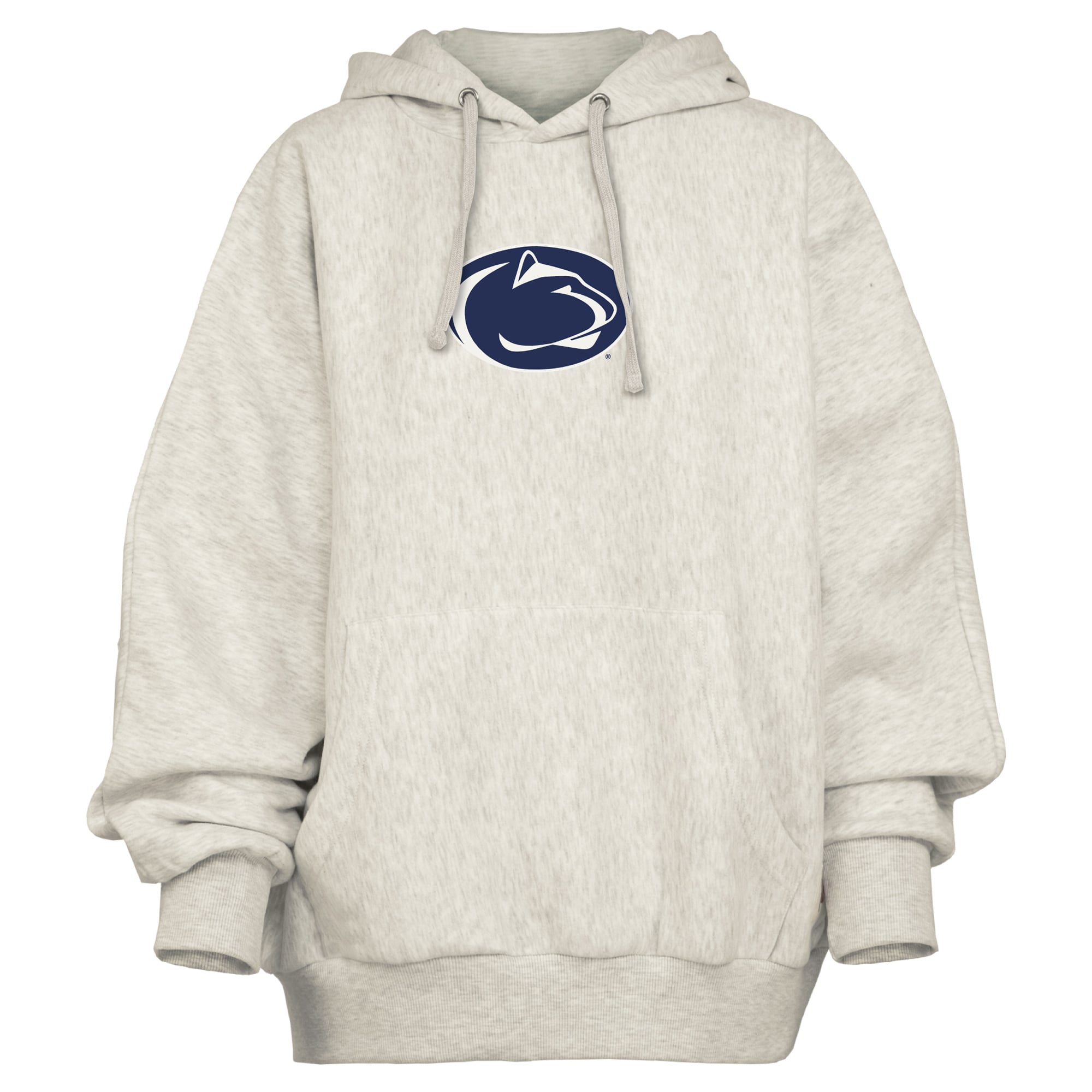 Sweat à capuche oversize gris Pressbox pour femme Penn State Nittany Lions Belvedere