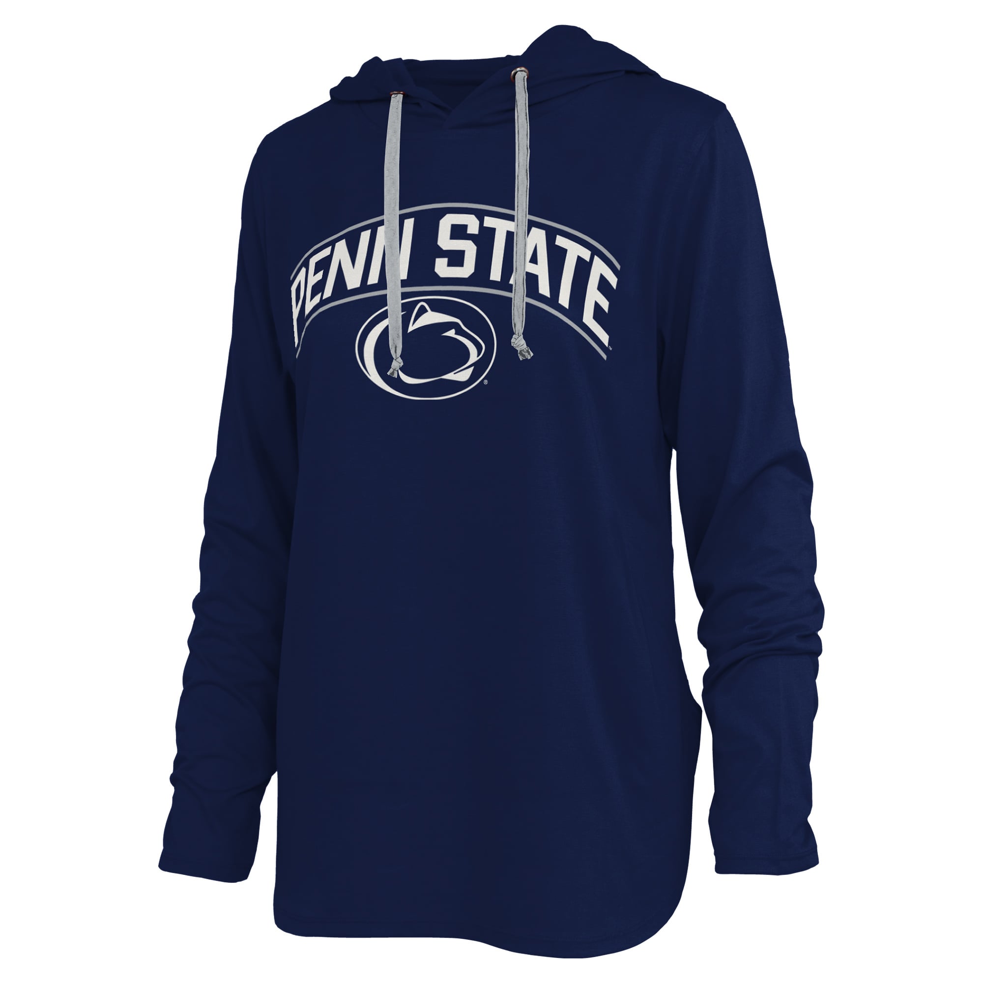 T-shirt à capuche manches longues Allie Penn State Nittany Lions bleu marine pour femmes, Pressbox