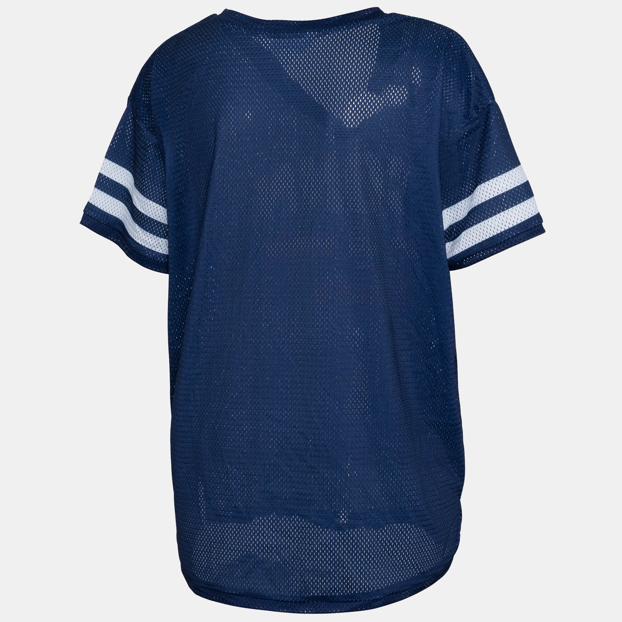 Women's ZooZatz Navy Penn State Nittany Lions Mesh Jersey Kickoff T-Shirt