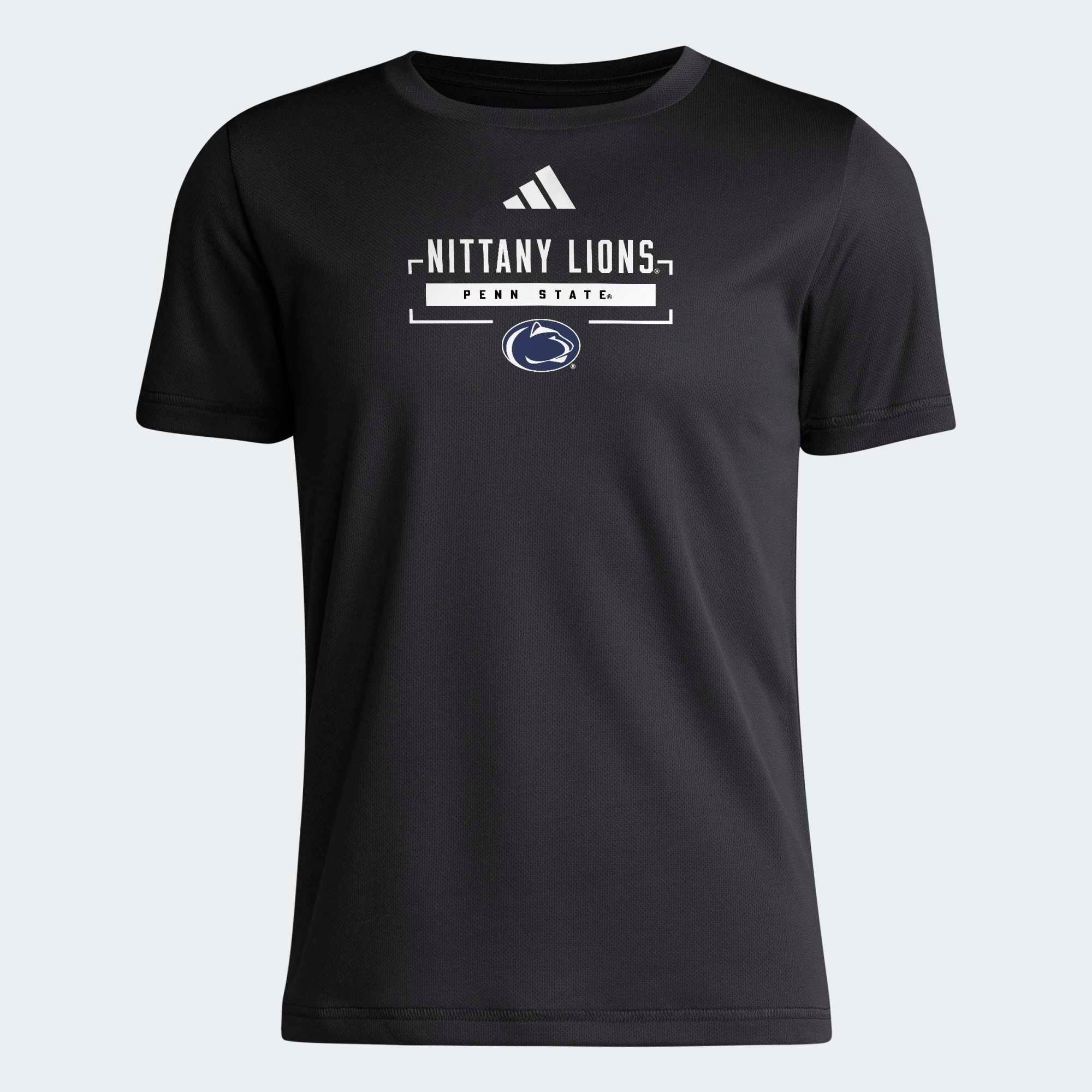 Youth adidas  Navy Penn State Nittany Lions Pregame Performance T-Shirt