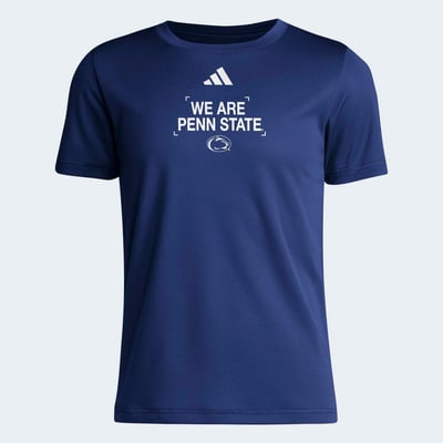  Penn State Nittany Lions adidas Youth Pregame Performance T-Shirt - Navy