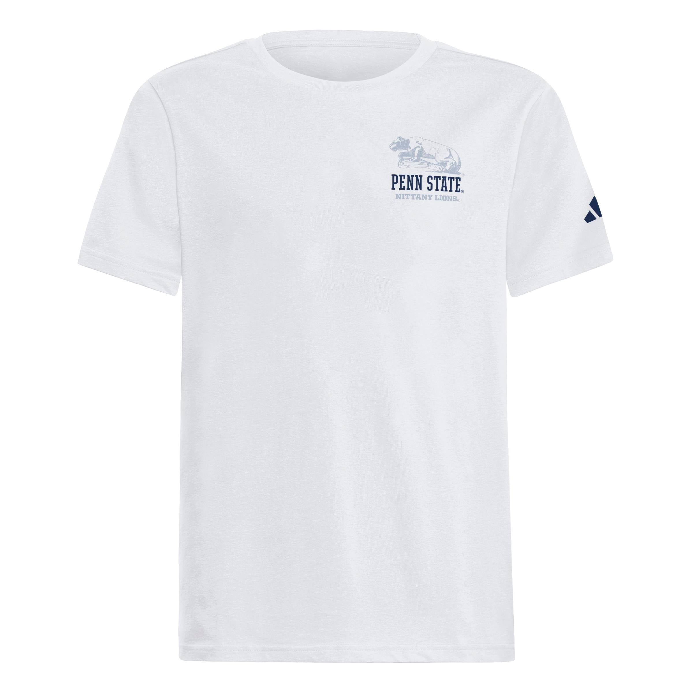 T-shirt secondaire blanc adidas Penn State Nittany Lions pour jeunes