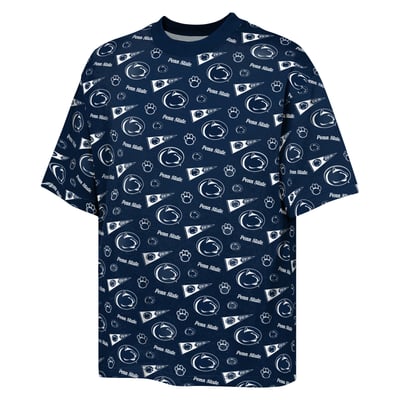 Penn State Nittany Lions Outerstuff Youth Scramble All Over Print T-Shirt - Navy
