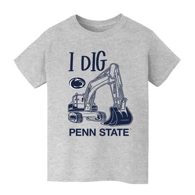 Penn State Nittany Lions Vive La Fete Youth Excavator T-Shirt - Gray