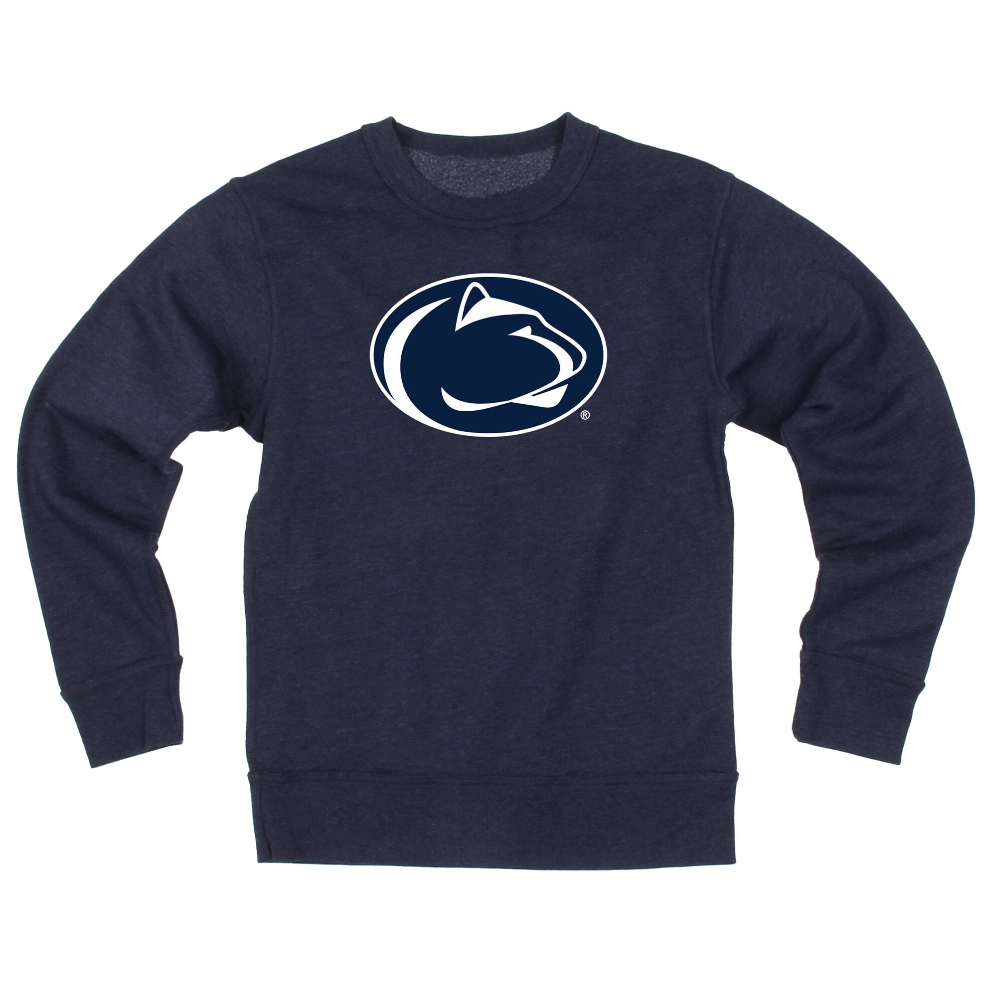 Youth Wes & Willy  Navy Penn State Nittany Lions Reversible Sweatshirt