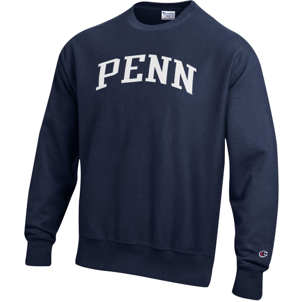 Pennsylvania Quakers Champion Reverse Weave Fleece Crewneck 