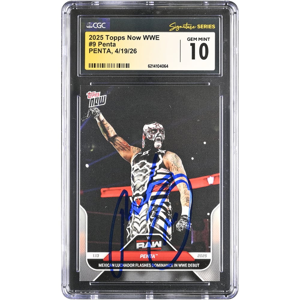 Autographed Penta Trading Cards, Autographed Penta Trading Cards, Penta ...