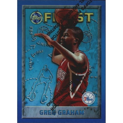 1995-96 Finest Refractors #52 Greg Graham