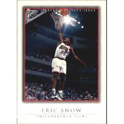 1999-00 Topps Gallery Player's Private Issue #61 Eric Snow