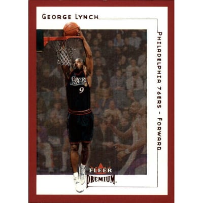 2001-02 Fleer Premium Star Rubies #51 George Lynch