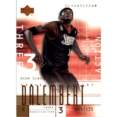 2001-02 Upper Deck Flight Team Copper #118 Samuel Dalembert